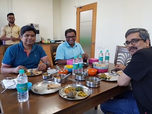 Home-cooked lunch Home-cooked lunch