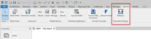 Refinery from Revit Refinery from Revit