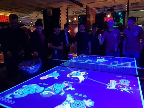 Digital beer pong Digital beer pong