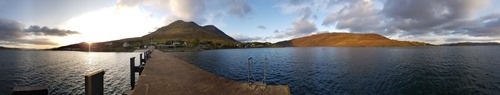 View from the ferry pontoon at Sconser View from the ferry pontoon at Sconser