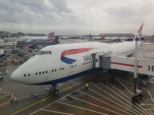 Arrived in London Arrived in London