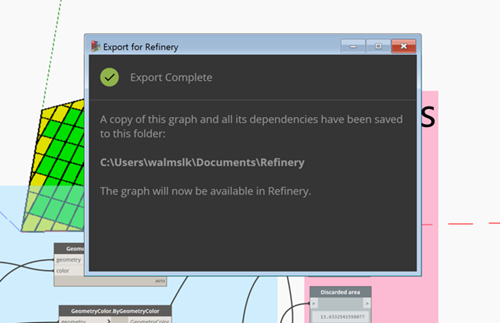 Export complete Export complete