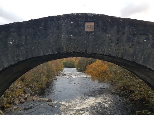 Tummel Bridge from the front Tummel Bridge from the front