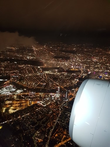 View over the Thames when landing at Heathrow View over the Thames when landing at Heathrow