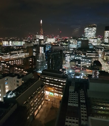 View from the 16th floor of Aldgate Tower View from the 16th floor of Aldgate Tower