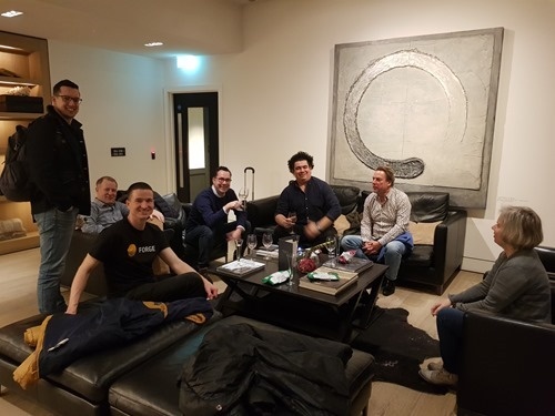 Catching up with the Forge team and Sander Lijbers Catching up with the Forge team and Sander Lijbers