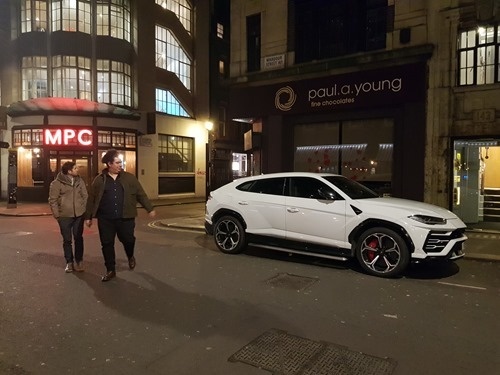 Soho is a strange place Soho is a strange place