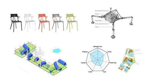 Generative designs for SDSC-Connect Generative designs for SDSC-Connect