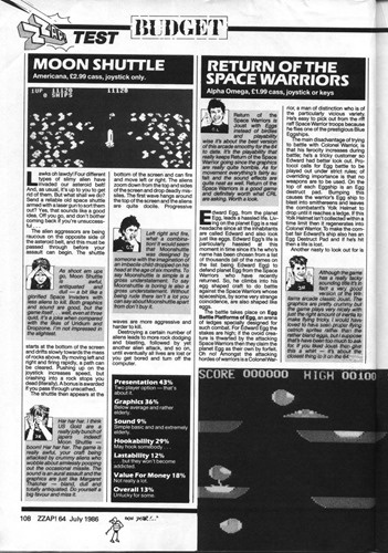 Moon Shuttle review Moon Shuttle review