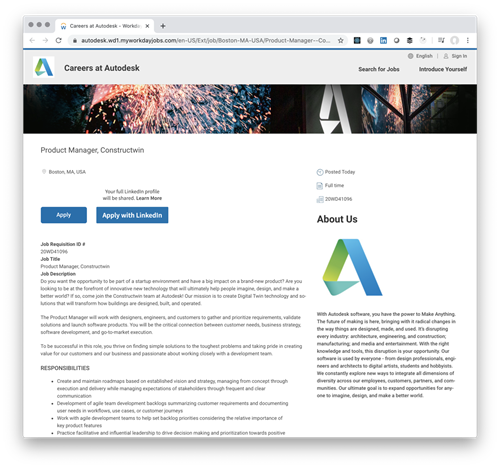 Constructwin PM role Constructwin PM role