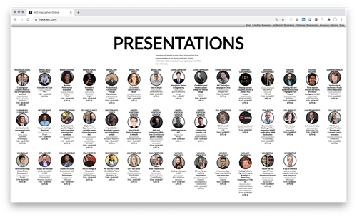 AEC Hackathon presentations AEC Hackathon presentations