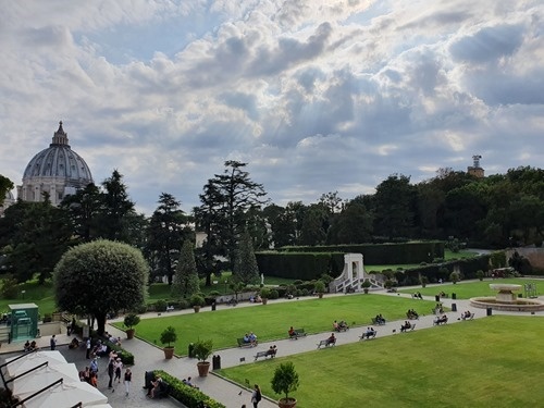 A view in Rome A view in Rome