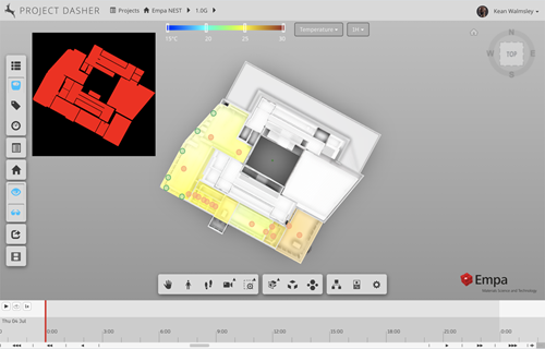 2D room reference image being 'debugged' inside Dasher 2D room reference image being 'debugged' inside Dasher