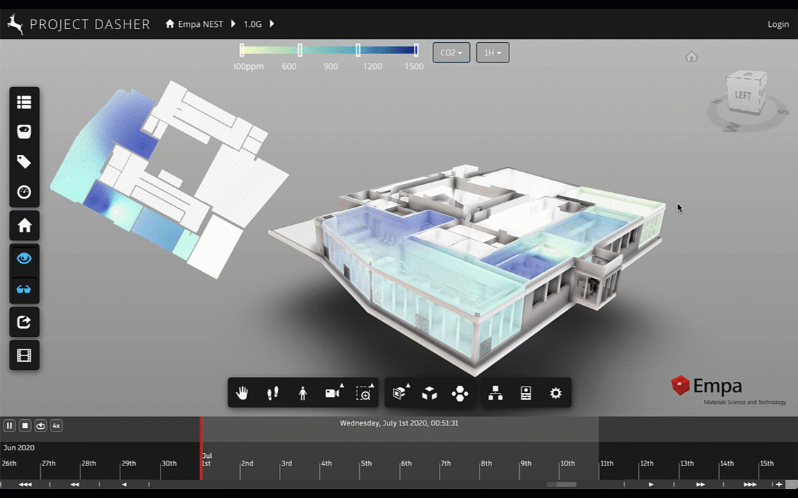 Displaying a 2D heatmap while surface shading Displaying a 2D heatmap while surface shading