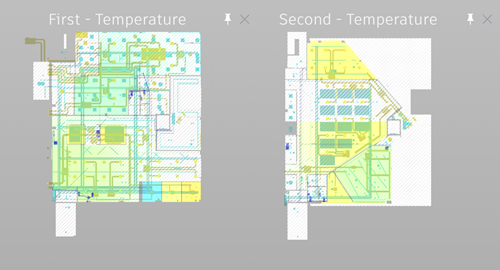 IKON first and second floor temperature, with MEP IKON first and second floor temperature, with MEP