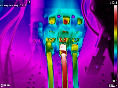 FLIR's Rainbow HC colour palette FLIR's Rainbow HC colour palette