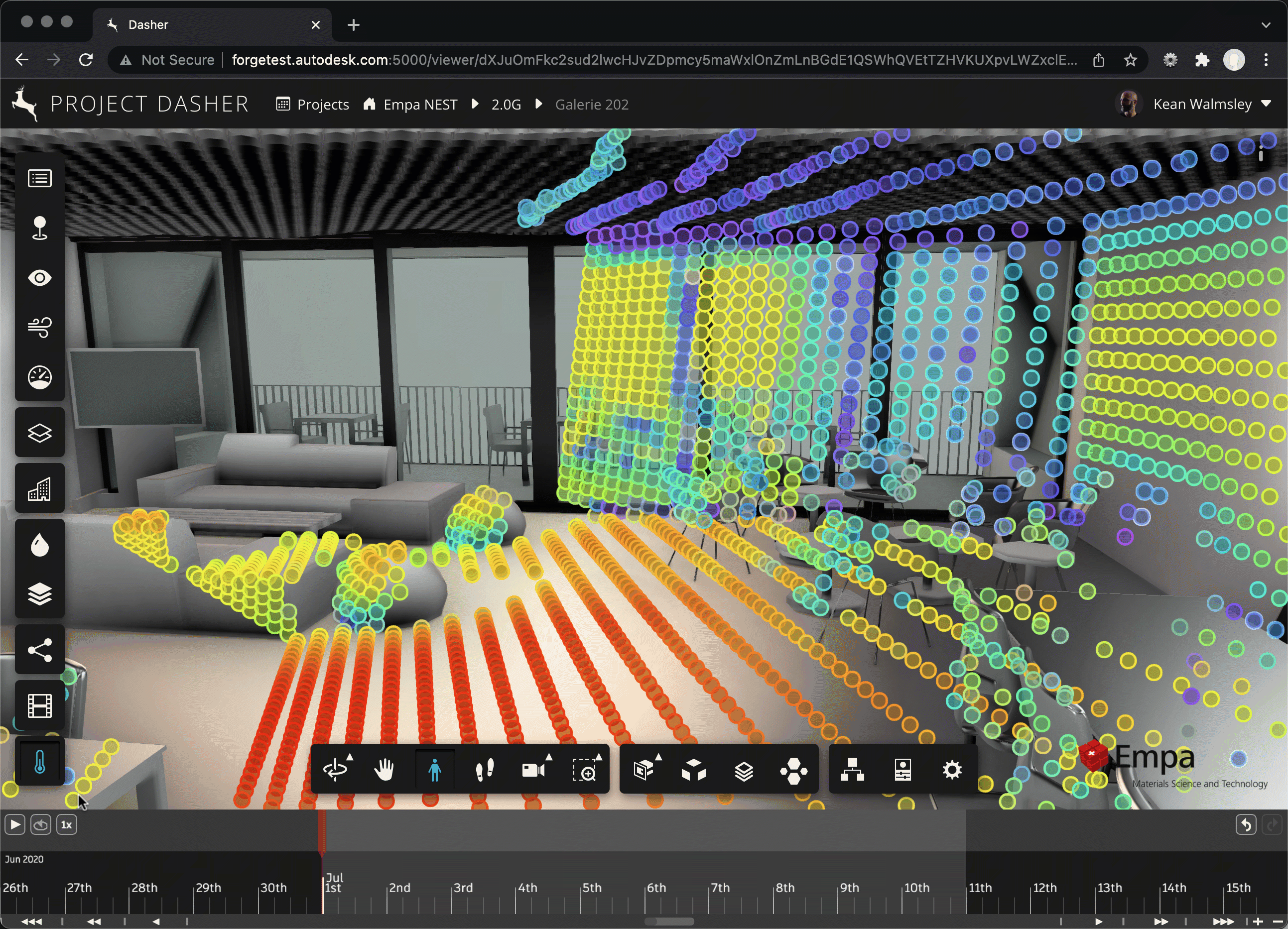 Thermal tooltips in 3D Thermal tooltips in 3D