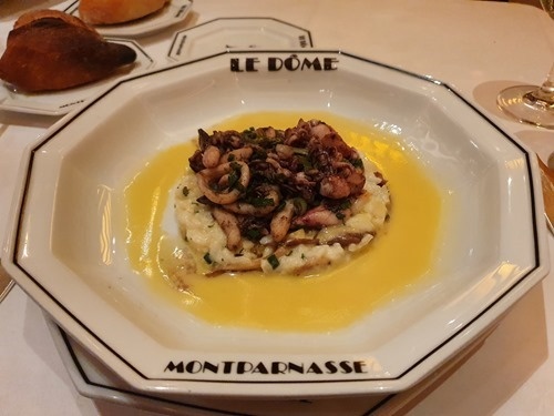 Calamari risotto Calamari risotto