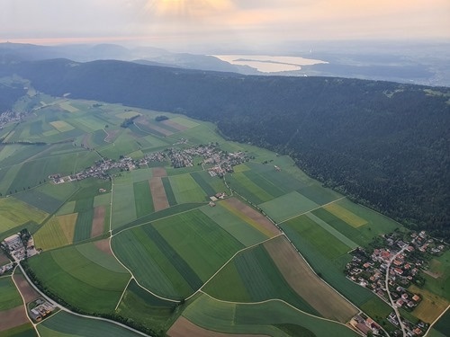 Lake Biel and St Peter's Island Lake Biel and St Peter's Island