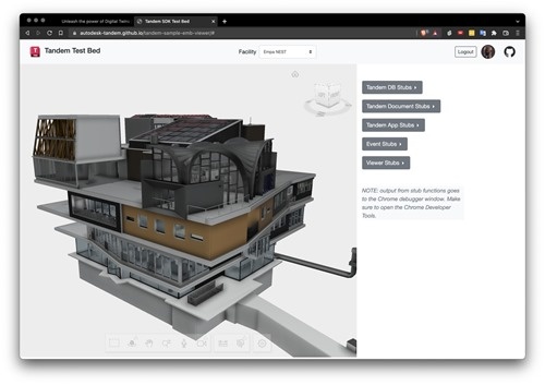 NEST in the Tandem SDK test bed NEST in the Tandem SDK test bed
