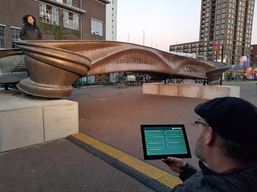 Mike on the bridge Mike on the bridge