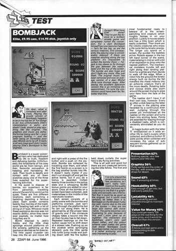 Bomb Jack review Bomb Jack review