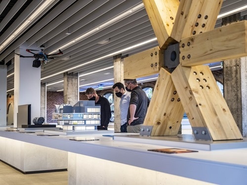 Andrew and Jeff visiting Andrew and Jeff visiting