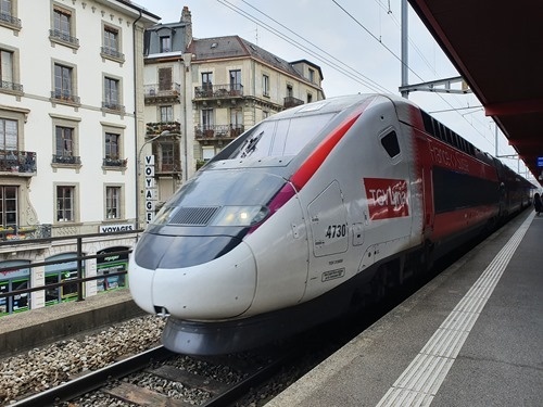TGV from Geneva to Paris TGV from Geneva to Paris