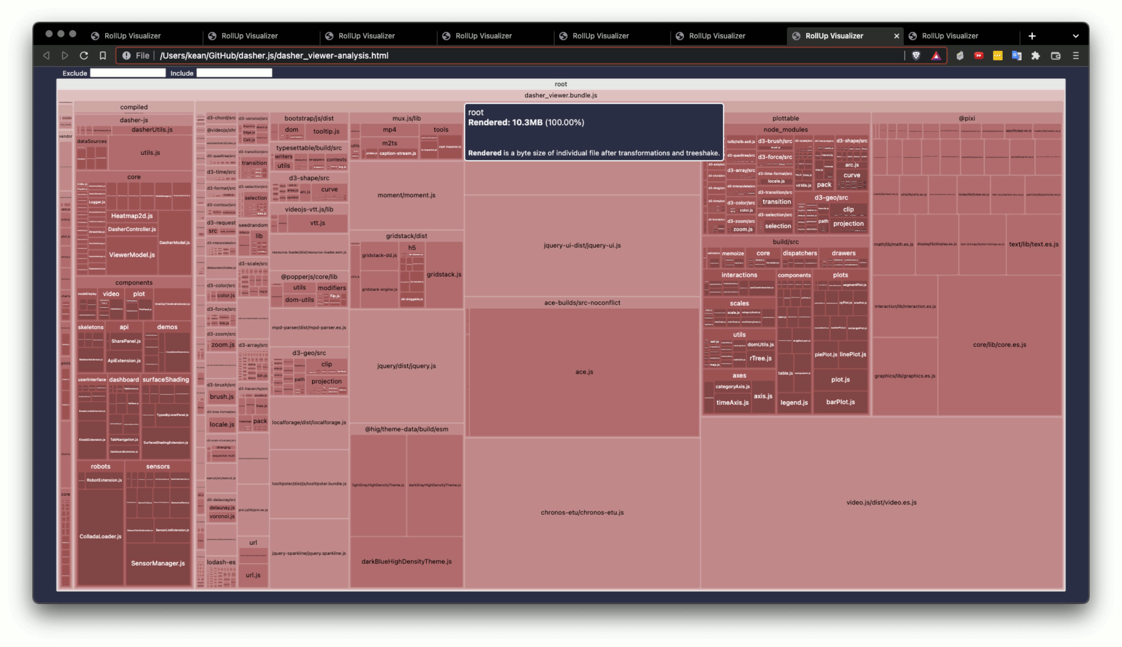 Dasher viewer Dasher viewer