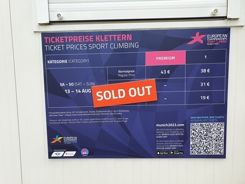 No tickets for the finals on Day 3 No tickets for the finals on Day 3