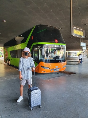 Taking the bus home Taking the bus home