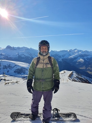 On the mountain On the mountain