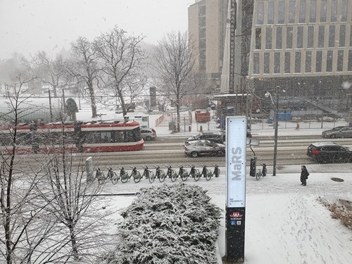 It snowed It snowed