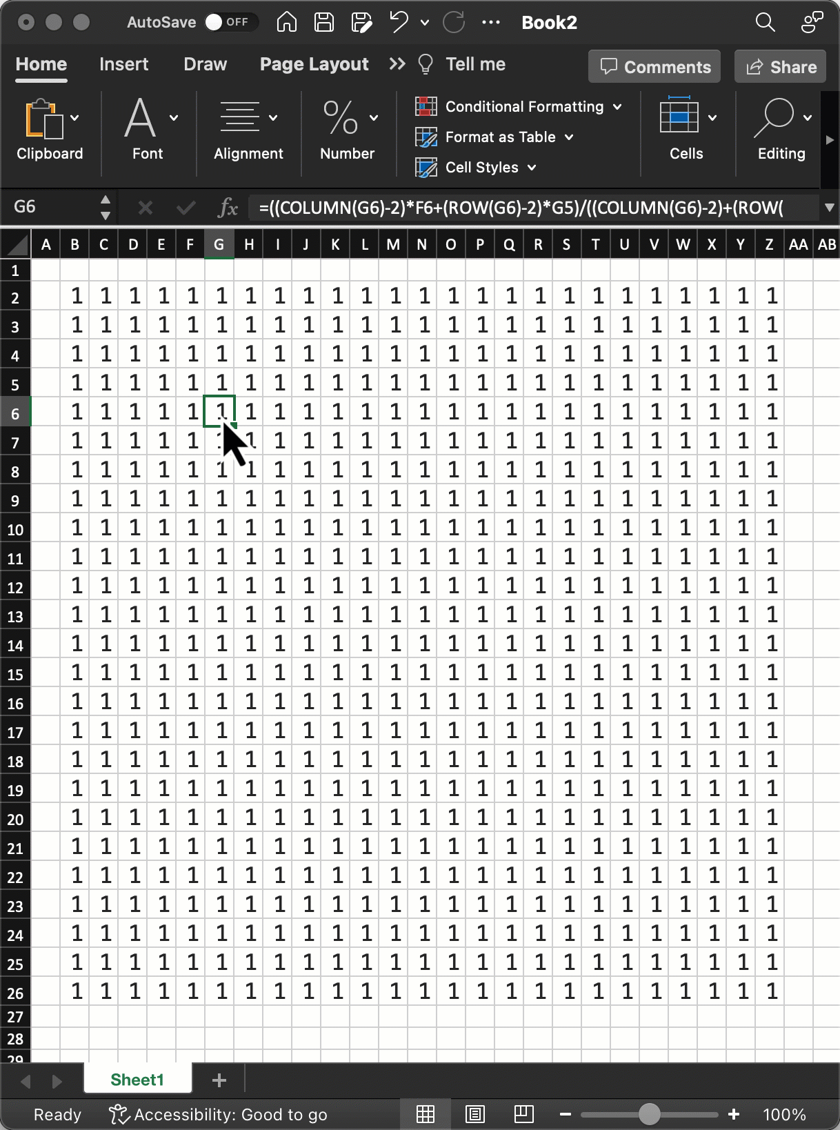 Fun in Excel Fun in Excel