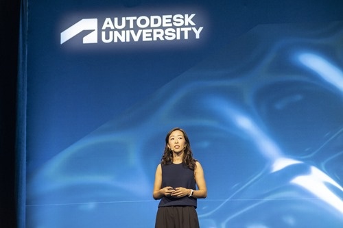 Victoria Via from Architects FORA, presenting at a Theater Talk on radical approaches to fostering team culture. Autodesk University 2022 in New Orleans, Louisiana. Victoria Via from Architects FORA, presenting at a Theater Talk on radical approaches to fostering team culture. Autodesk University 2022 in New Orleans, Louisiana.