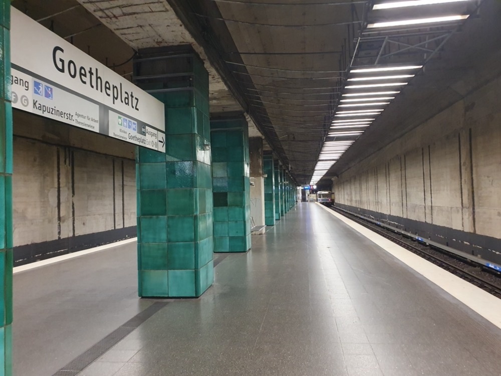 Goetheplatz U-Bahn Goetheplatz U Bahn
