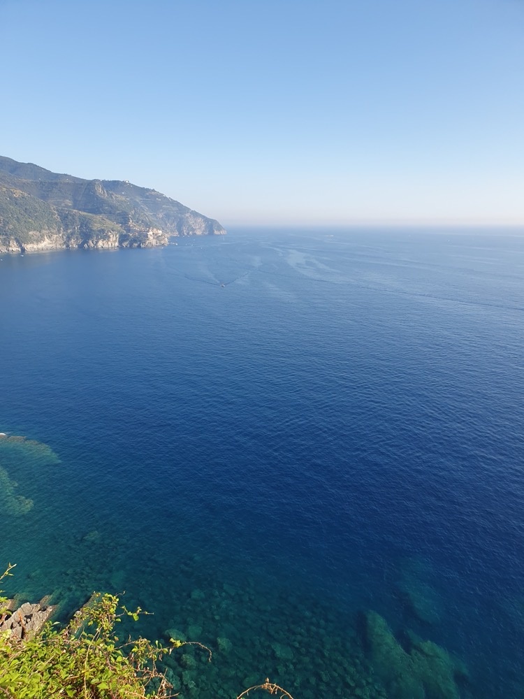 The view back towards Manarola The view back towards Manarola