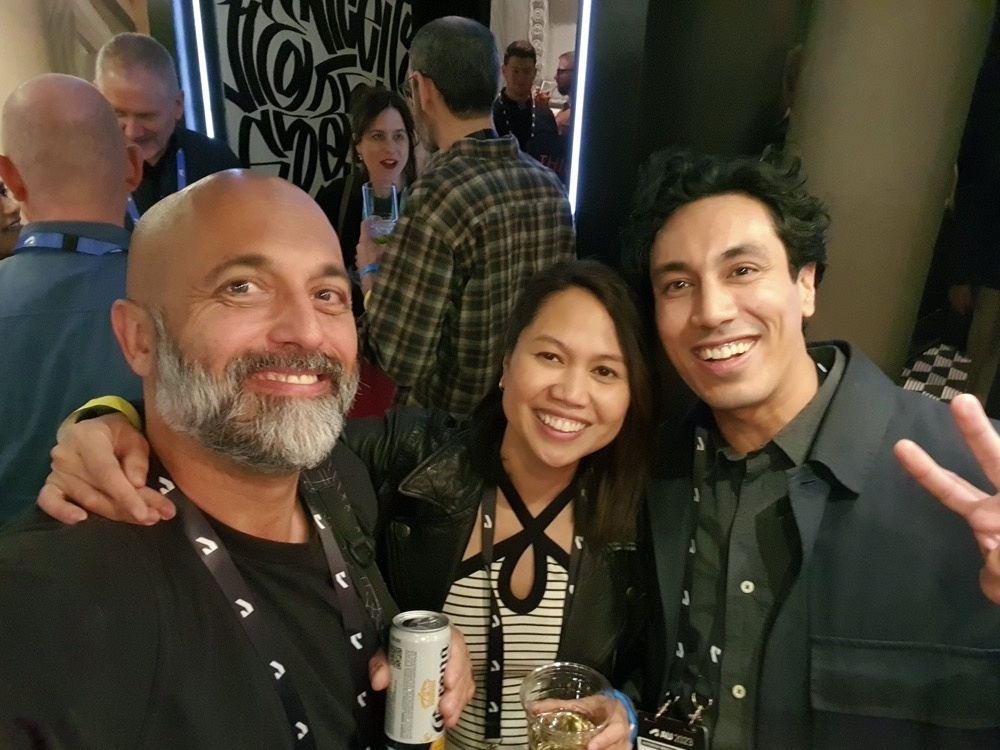 With Racel and Lorenzo With Racel and Lorenzo