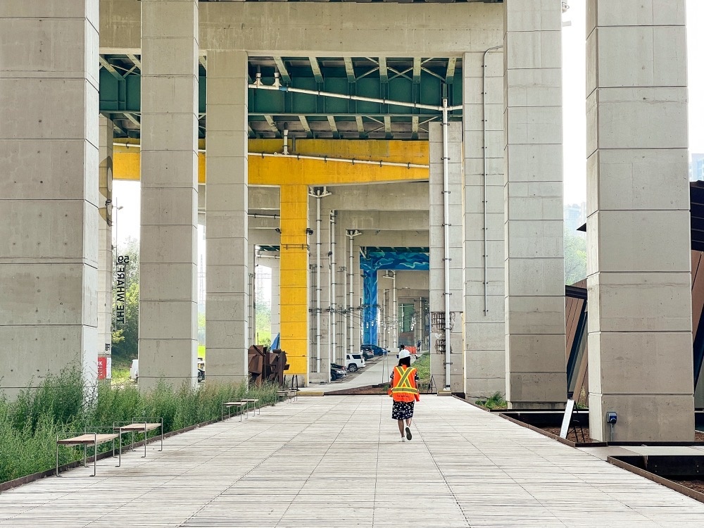 Lily at The Bentway Lily at The Bentway