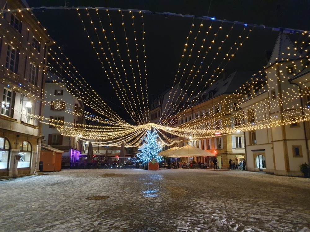 Holiday spirit in Neuchatel Holiday spirit in Neuchatel