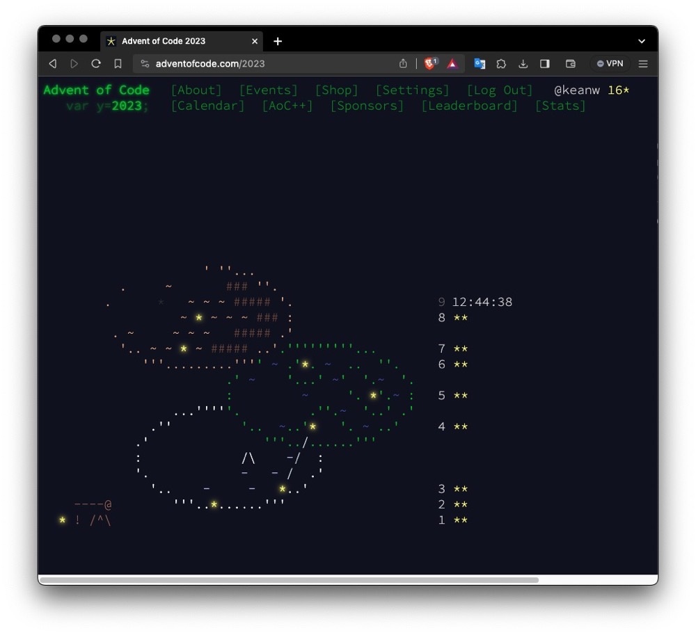 Advent of Code 2023 Advent of Code 2023