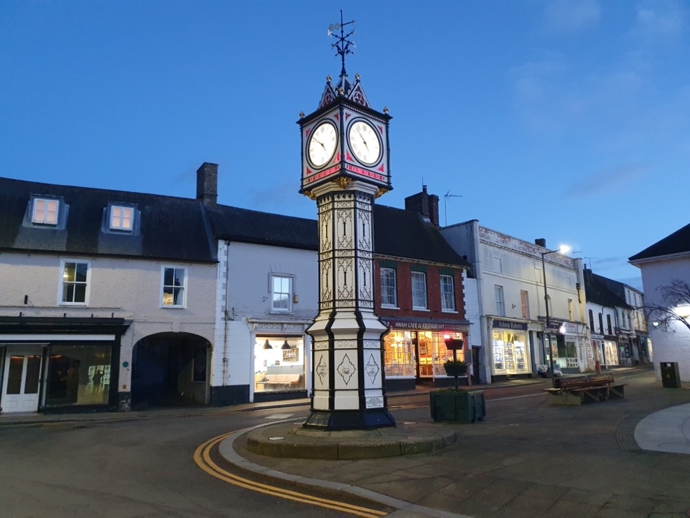The town clock The town clock