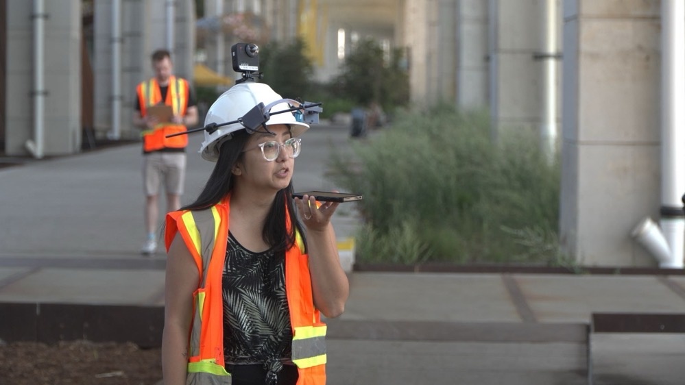 Capturing data at The Bentway Capturing data at The Bentway