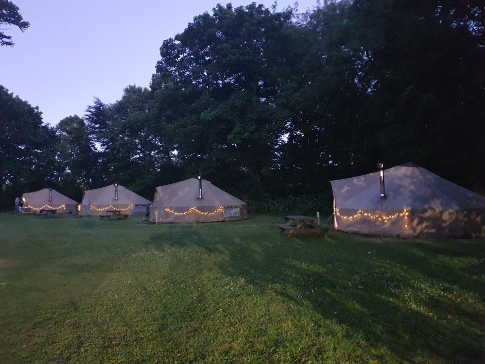 Back at our yurt Back at our yurt