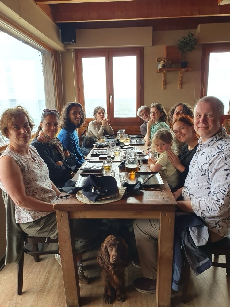 Having crepes Having crepes