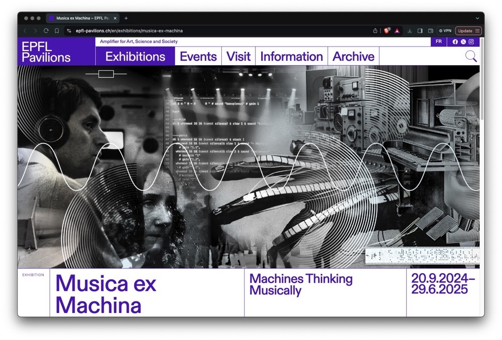 EPFL Pavilions - Musica ex Machina EPFL Pavilions - Musica ex Machina