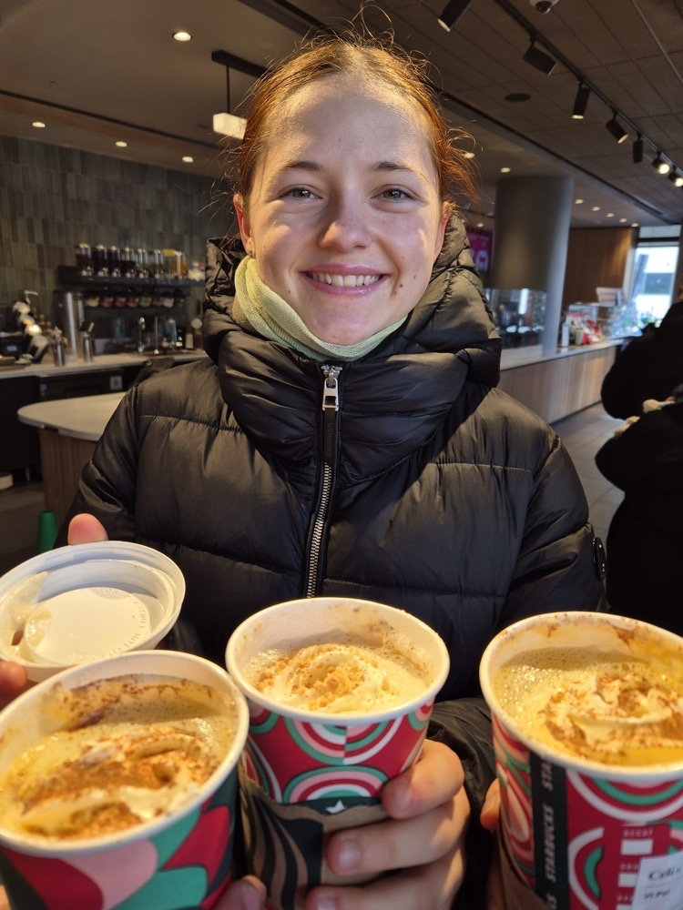 Holiday lattes Holiday lattes