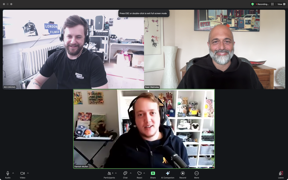 DevCon recording done DevCon recording done
