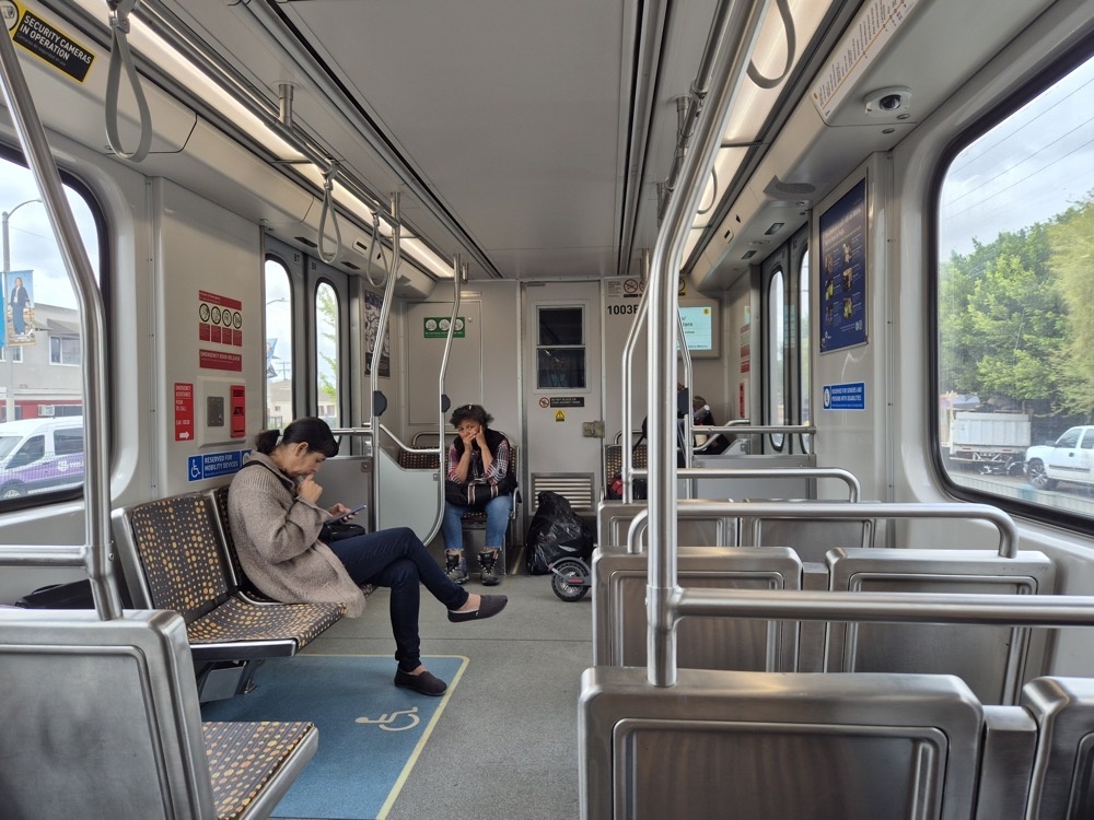 On the Metro Rail On the Metro Rail