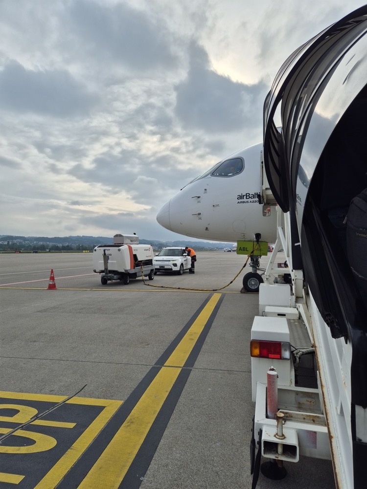 Operated by Air Baltic Operated by Air Baltic